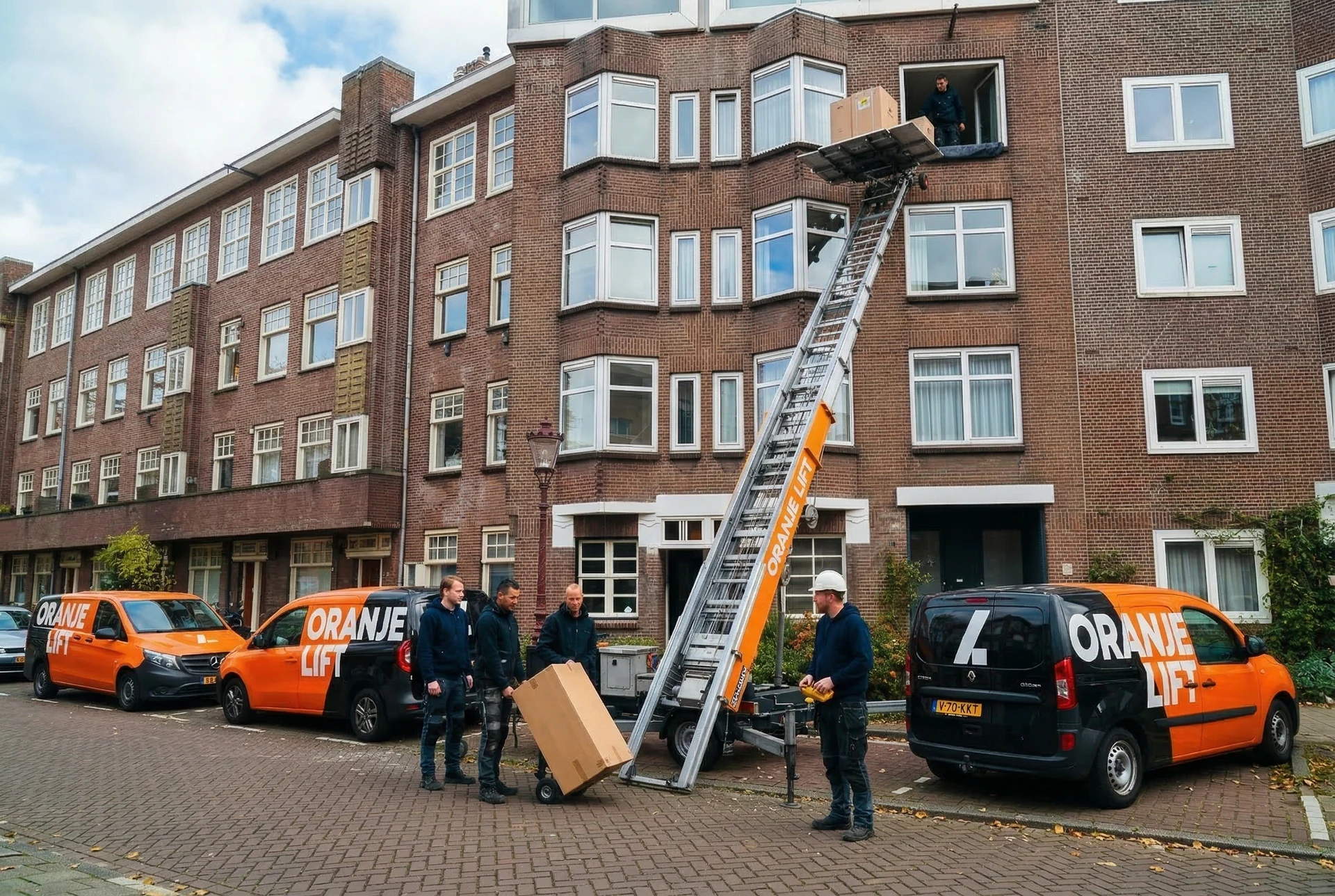 Verhuislift bij hoogbouw Maastricht